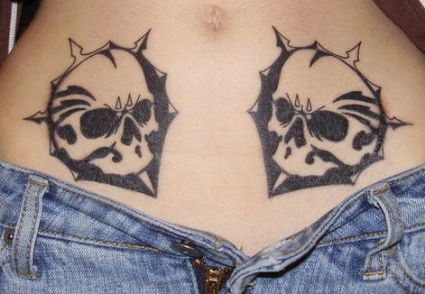 Devil Skull Tattoo